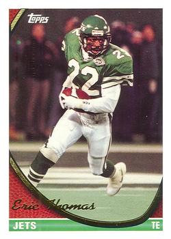 Eric Thomas New York Jets 1994 Topps NFL #139